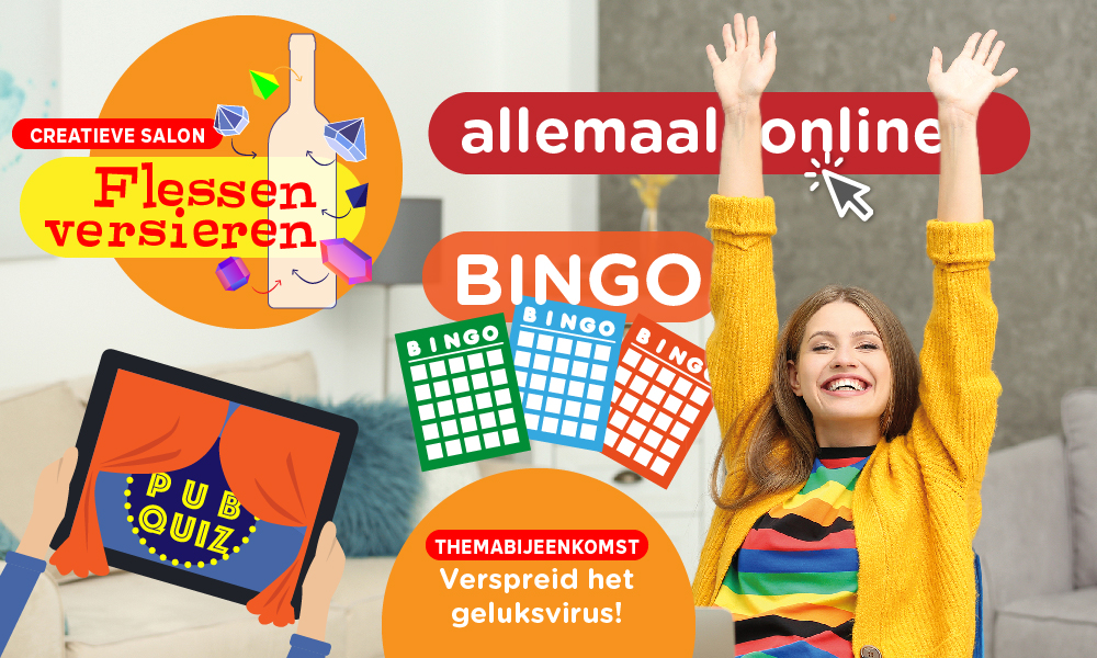 Doe gezellig mee met onze online activiteiten