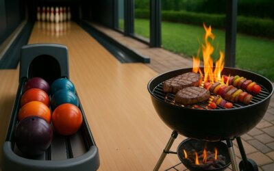 Middag vol sport en lekker eten: BBQ en Bowlen!
