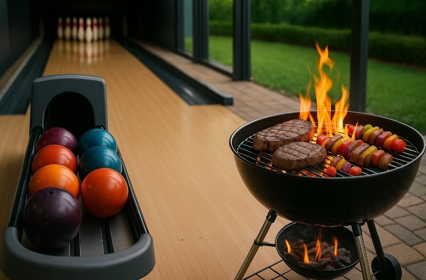 Middag vol sport en lekker eten: BBQ en Bowlen!