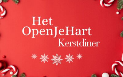Sluit samen met ons het jaar af tijdens Het OpenJeHart Kerstdiner!