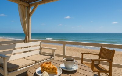 Strandwandeling en Taart aan Zee
